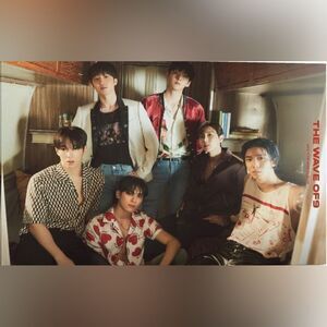 SF9 The Wave Of9 Poster Kpop Music World Official Poster New